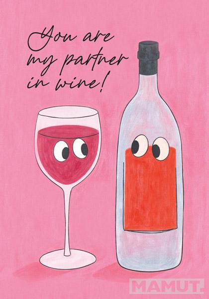 Čestitka PARTNER IN WINE 