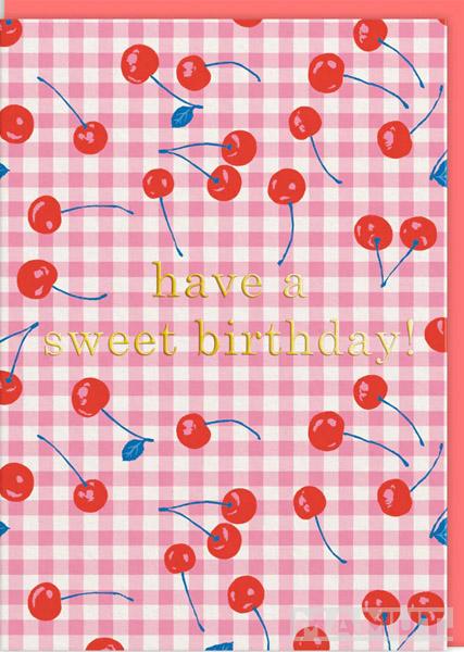 Rođendanska čestitka BIRTHDAY CHERRIES 