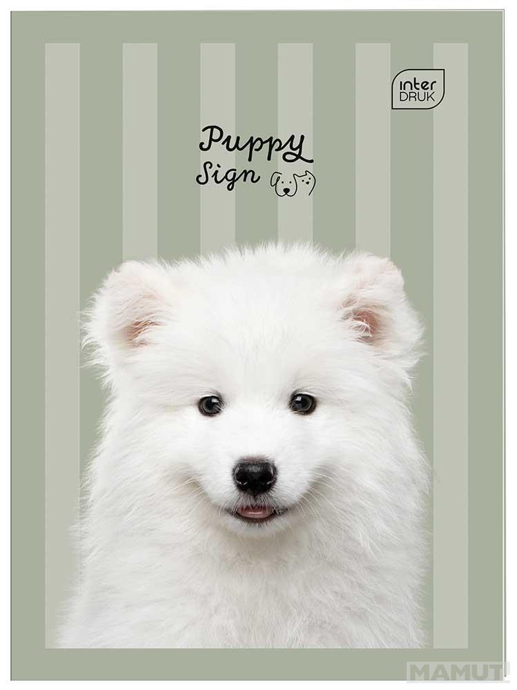 Sveska na kvadratiće A6 PUPPY 32 lista (Više vrsta) 