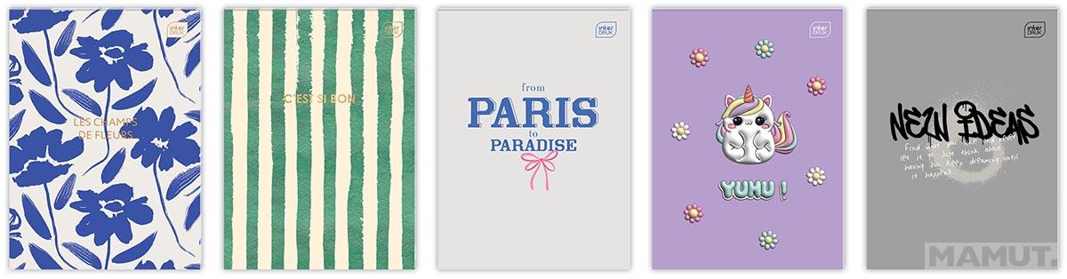 Notes A7, 50 listova na kvadratiće (Više vrsta)