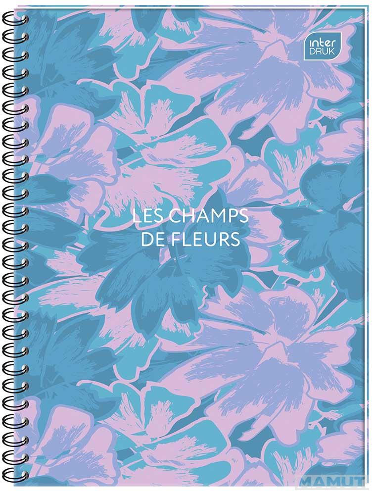 Spiralni notes A5, tvrde korice, 80 listova na kvadratiće (Više vrsta)