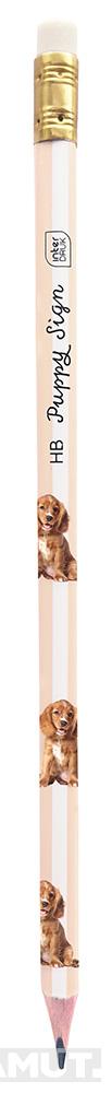 Grafitna olovka sa gumicom HB PUPPY (Više vrsta) 