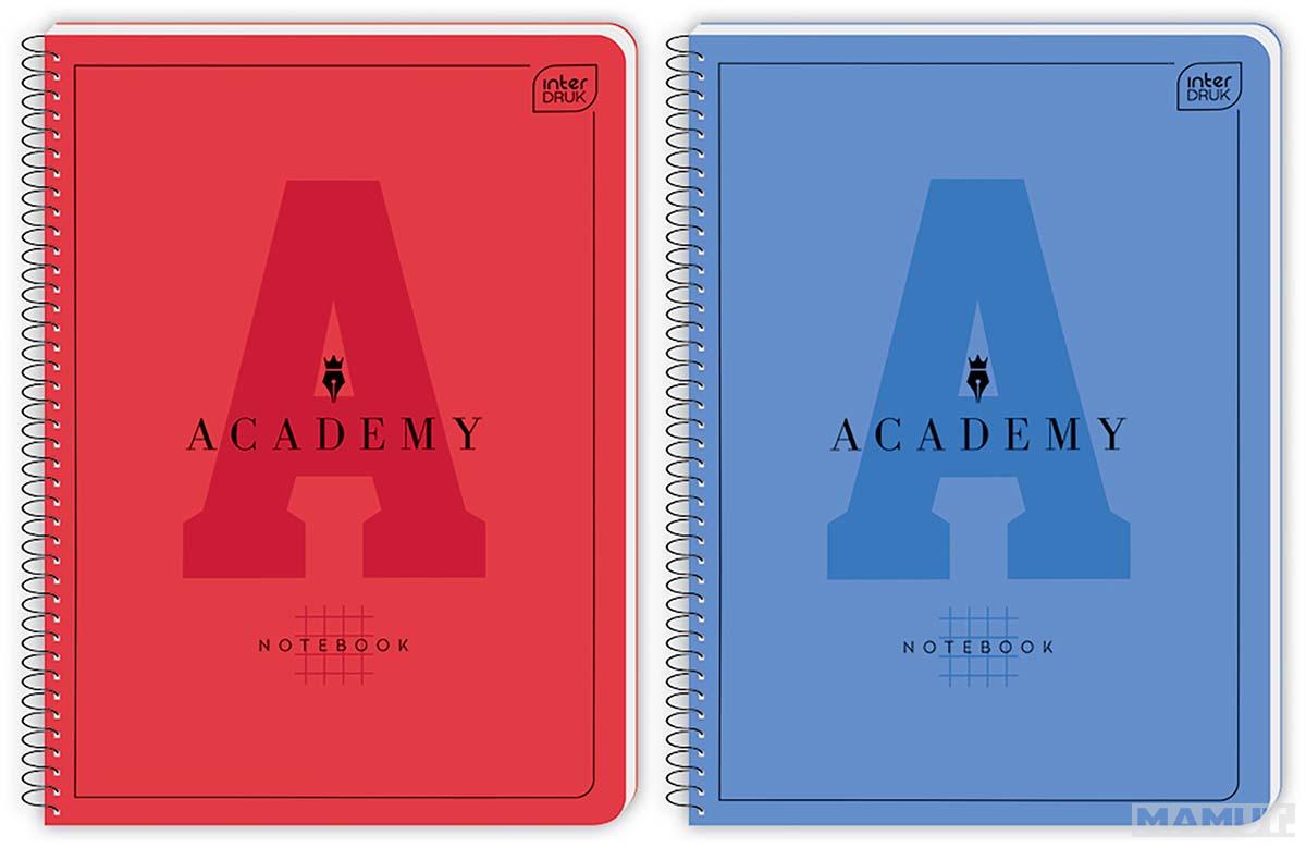 Notes A5 ACADEMY HYBRID 80 listova na kvadratiće (Više vrsta) 