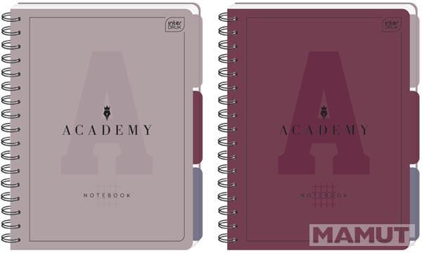 Notes sa spiralom B5 kvadratići ACADEMY (DVE VRSTE)