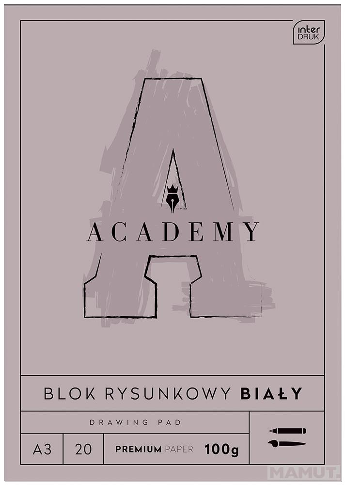 Blok za crtanje A3 formata ACADEMY 20 listova 
