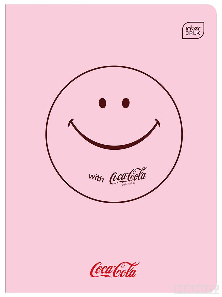 Školska sveska A5 kvadratićI COCA COLA (ČETIRI VRSTE) 