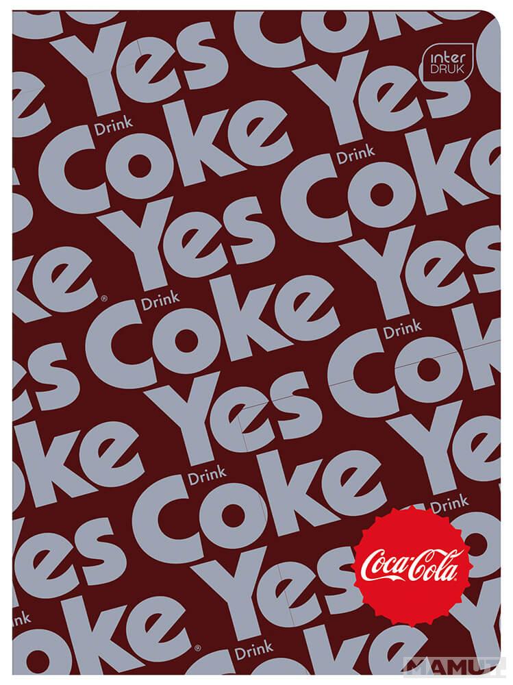 Školska sveska A5 kvadratićI COCA COLA (ČETIRI VRSTE) 