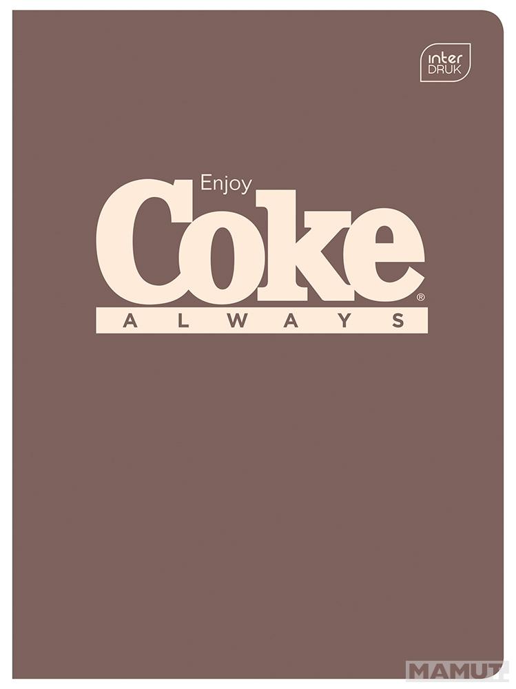 Školska sveska A5 linije COCA COLA (ČETIRI VRSTE) 
