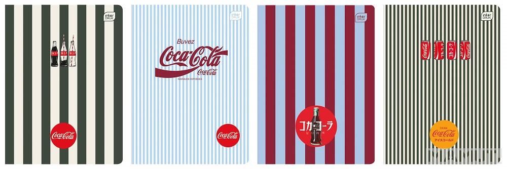 Sveska A5 kvadratići COCA COLA (ČETIRI VRSTE) 