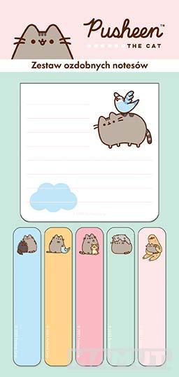 Samolepljivi blokčići PUSHEEN THE CAT 6kom 