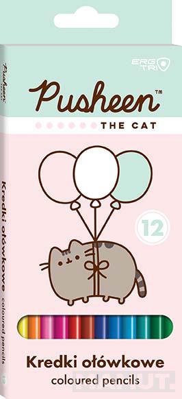 Drvene bojice PUSHEEN THE CAT 12kom 