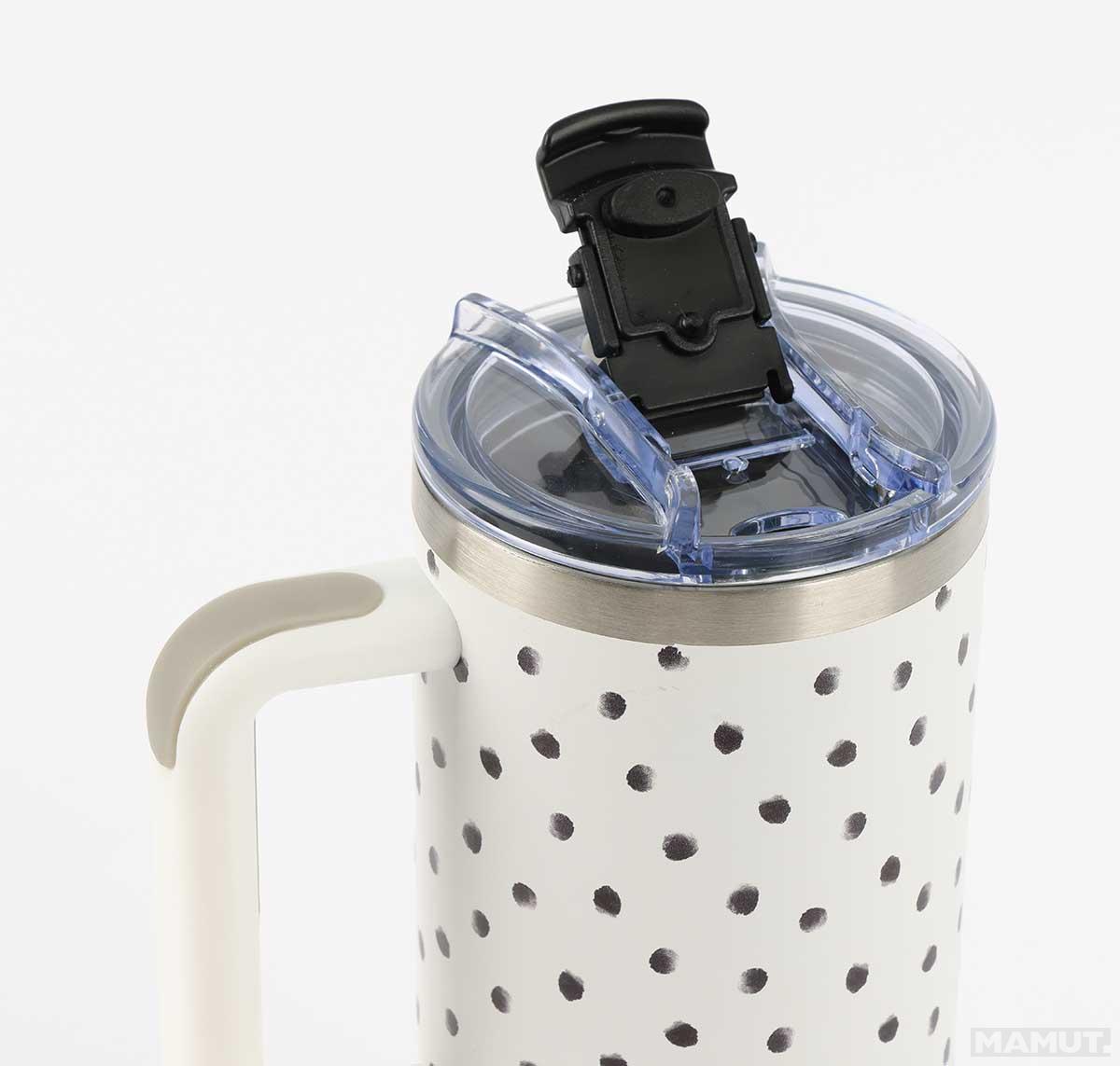 Putna šolja 1200ml od nerđajućeg čelika MIAU DOTS 