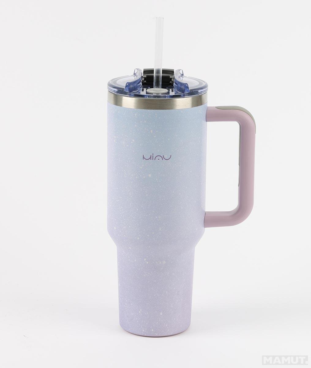 Putna šolja 1200ml od nerđajućeg čelika MIAU COLORFUL 