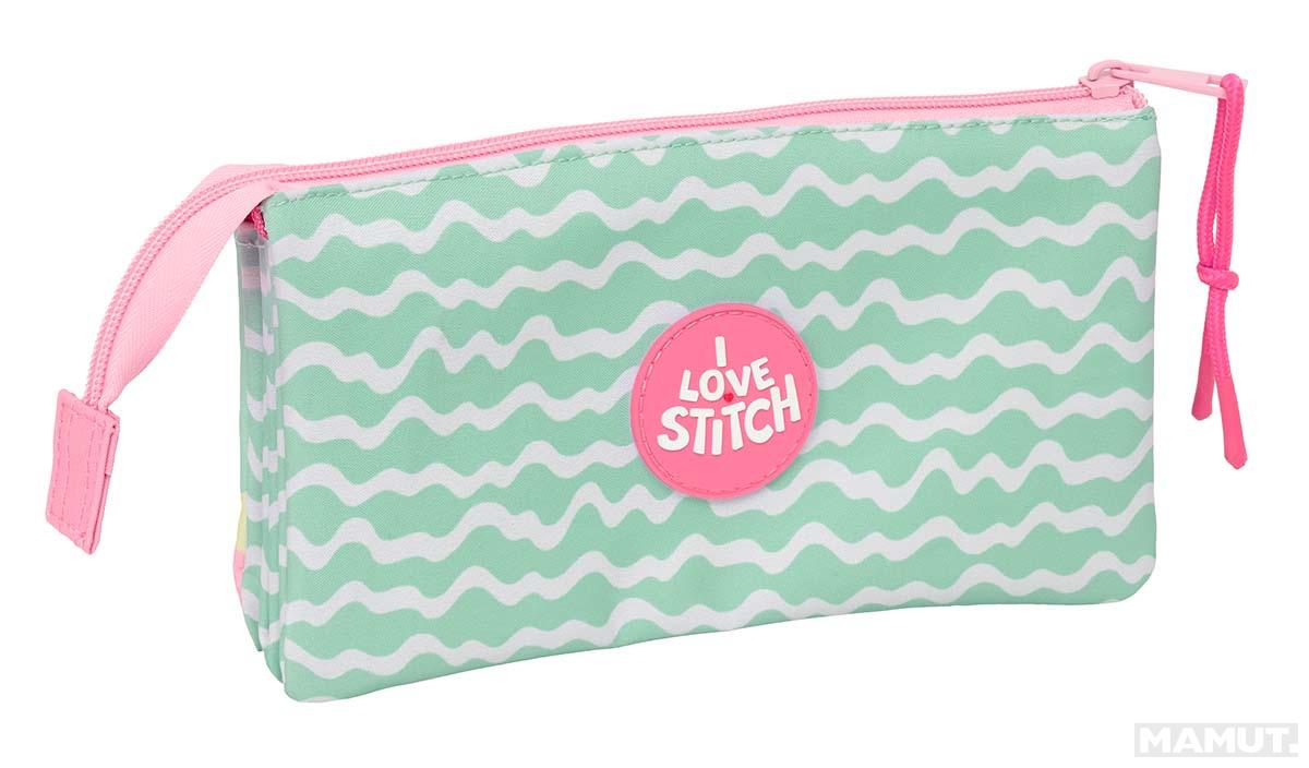 Trostruka prazna pernica STITCH - ICE CREAM 