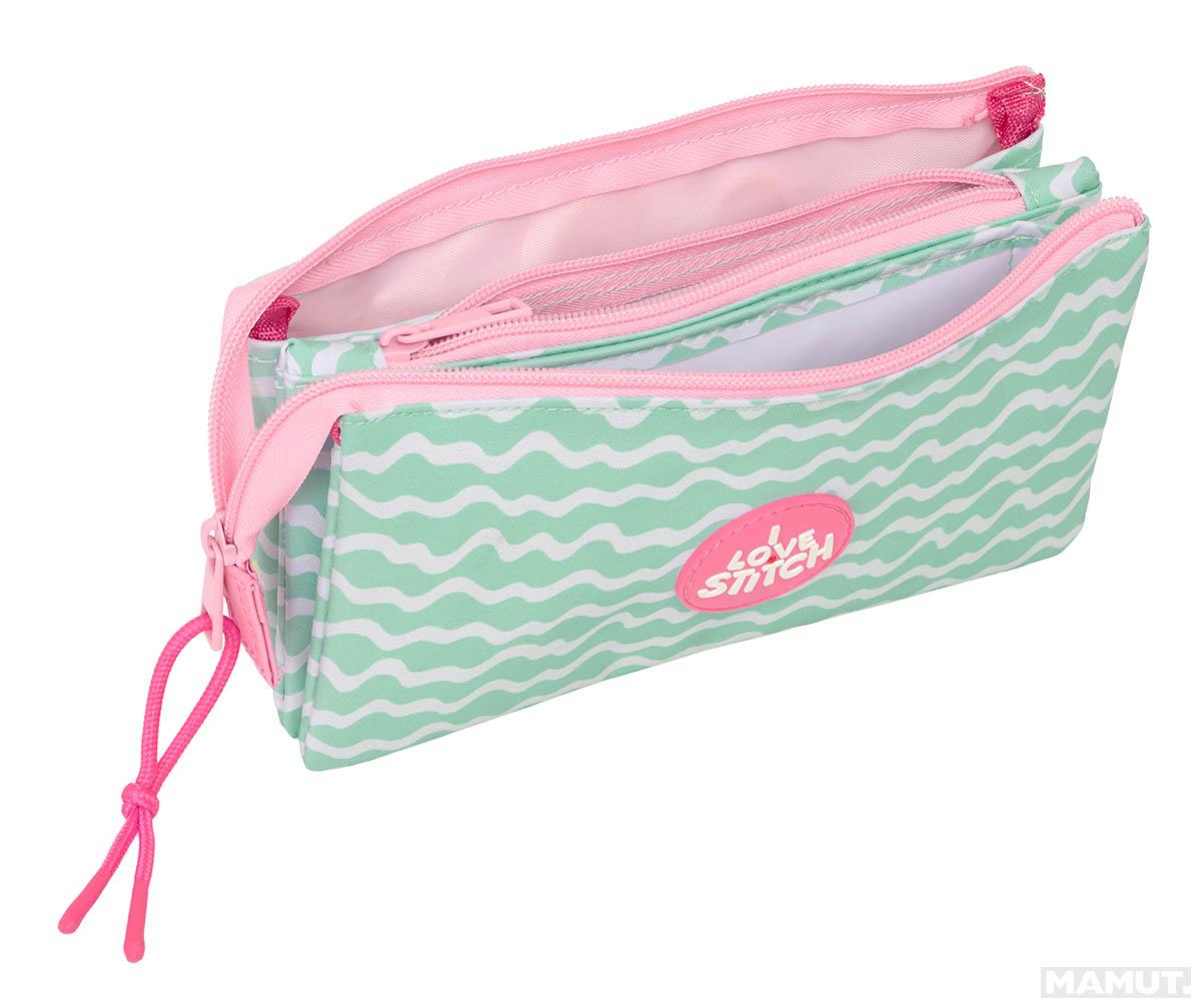 Trostruka prazna pernica STITCH - ICE CREAM 