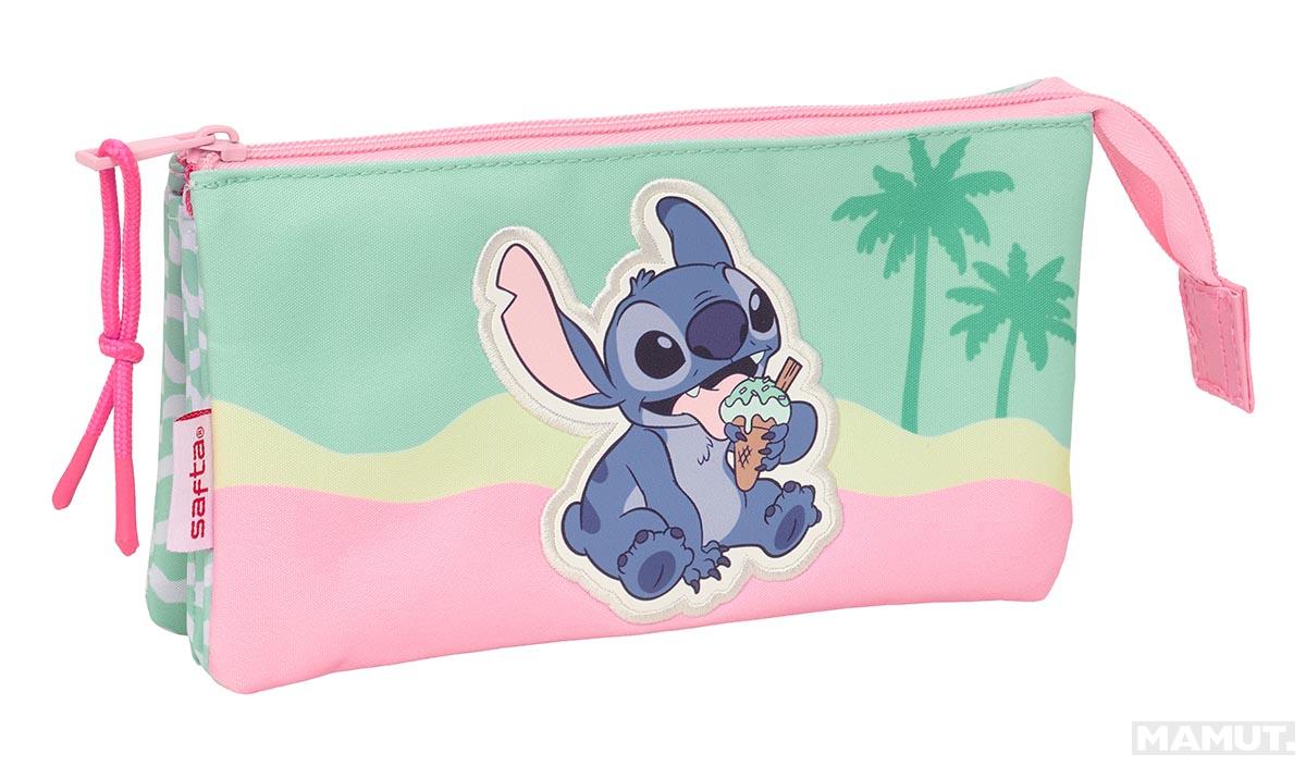 Trostruka prazna pernica STITCH - ICE CREAM 