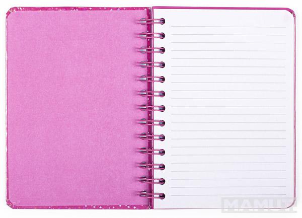 Spiralni notes sa digitronom,TP linije ROZE 