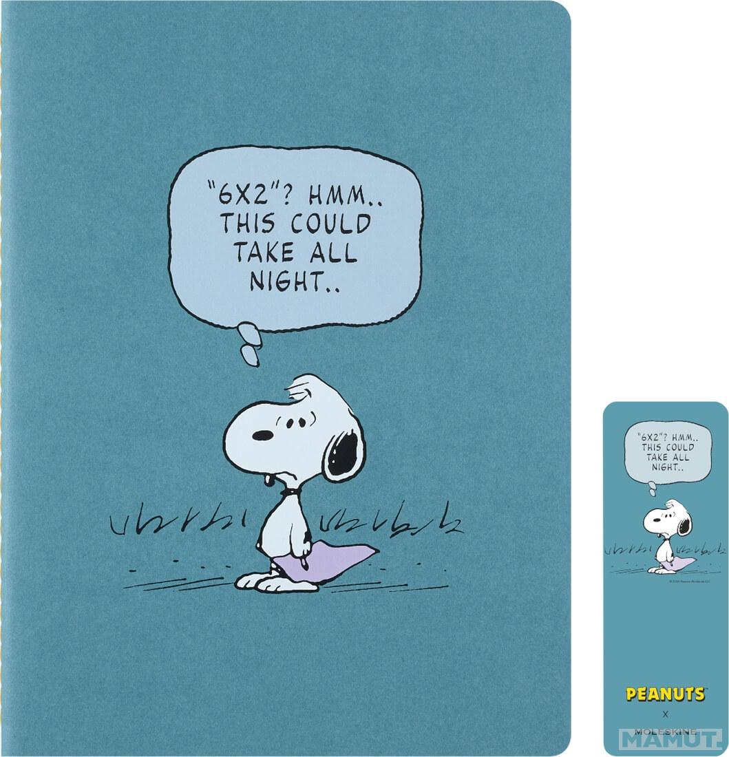 MOLESKINE set tri beležnice Limited Edition Peanuts XL 
