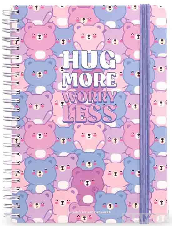 Notes sa spiralom TEDDY BEAR linije 29x21cm 