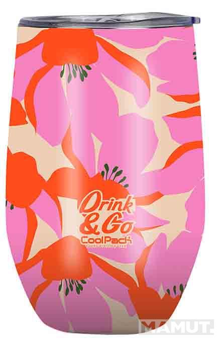 Putna šolja COOLPACK Miss FLORES ROSA 500ml
