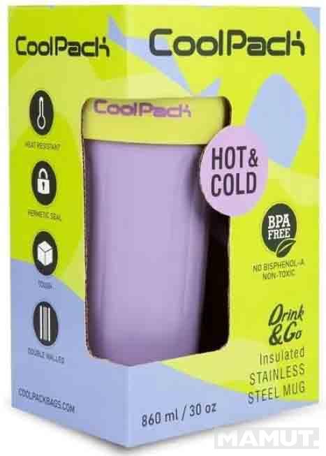 Putna šolja COOLPACK Jumbo LILA GREEN 860ml