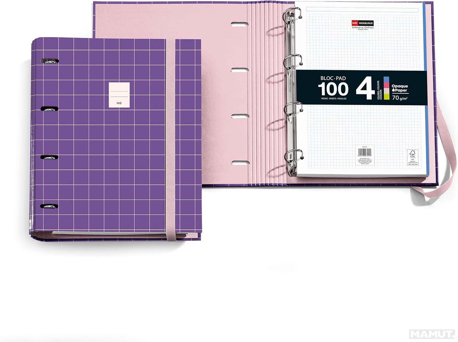Registrator A4 MIQUELRIUS Violet 