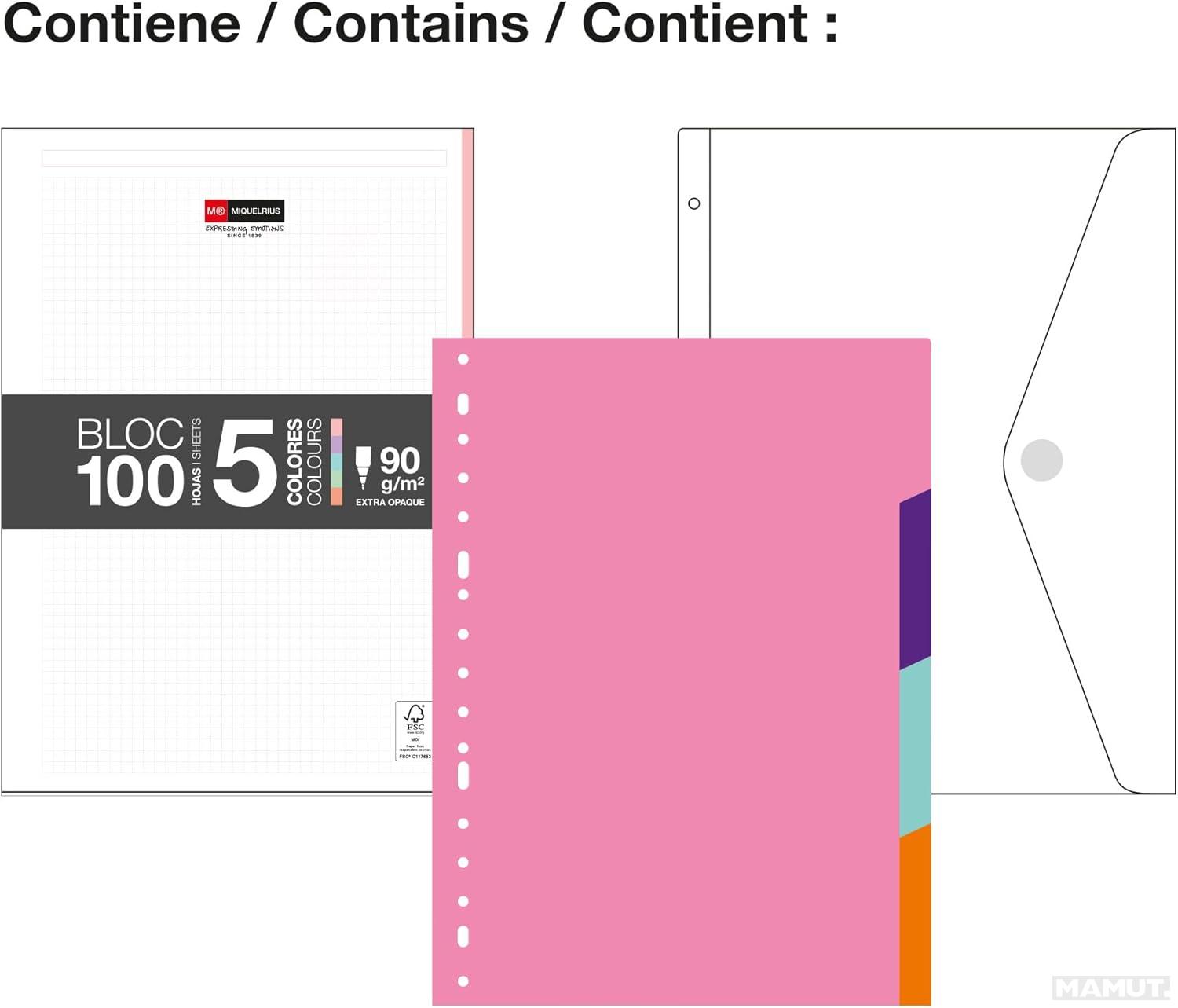 Registrator MIQUELRIUS Lavander flower 21x29cm 