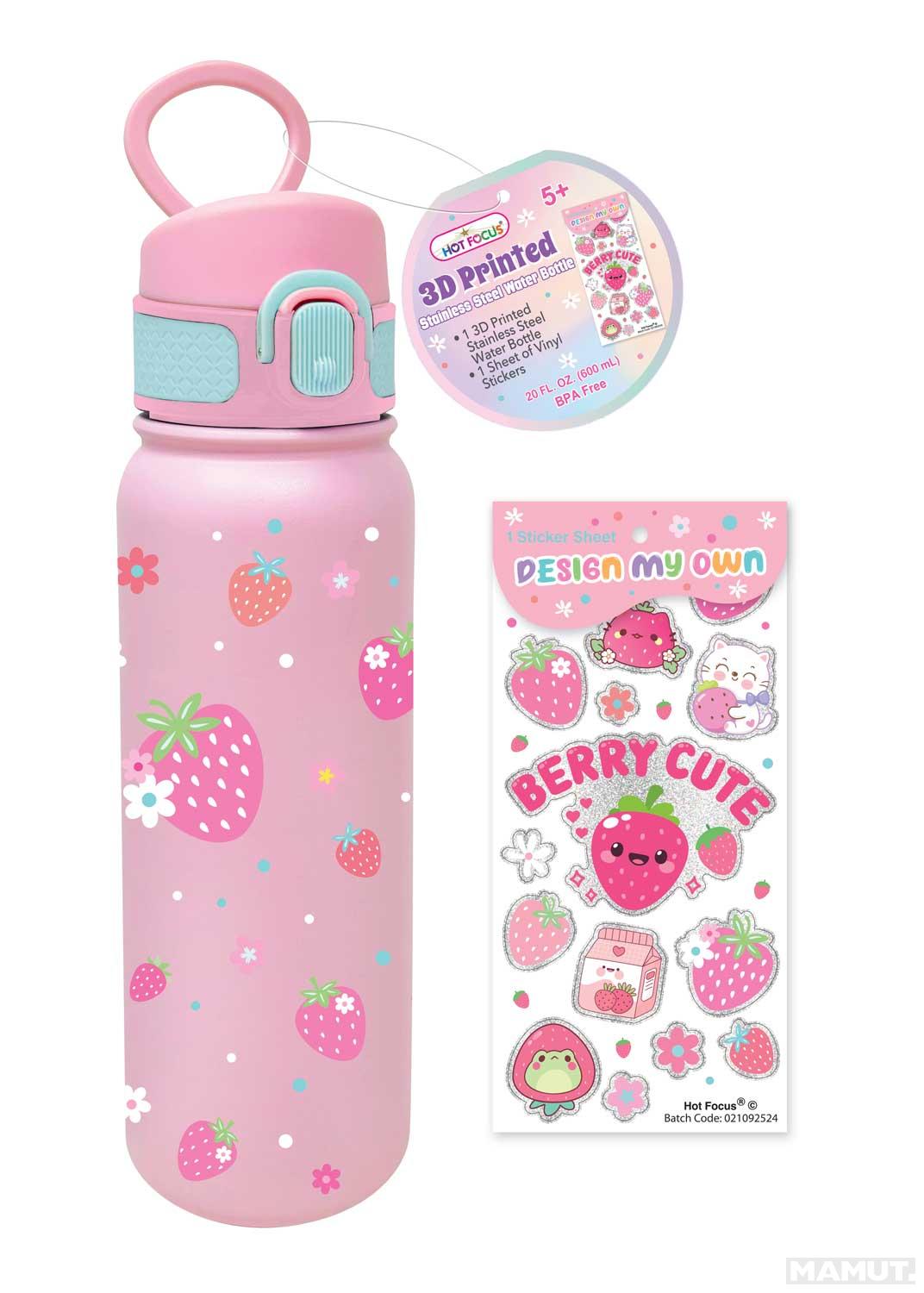 Flašica za vodu od nerđajućeg čelika 600 ml BERRY 