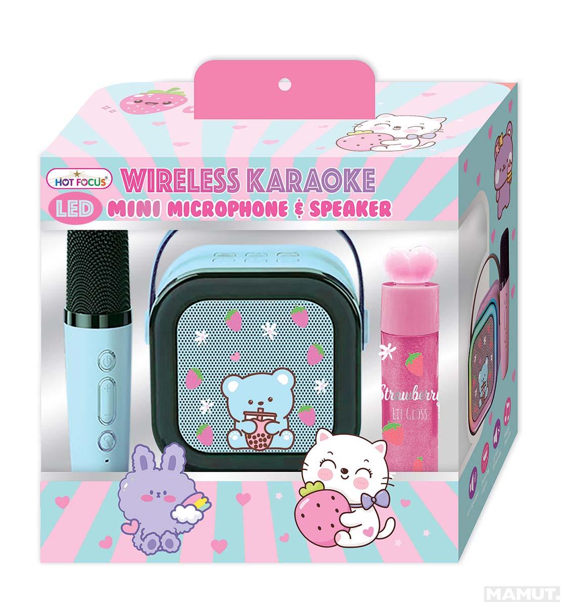 Karaoke set LED WIRELESS 