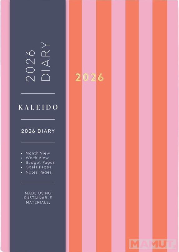 Datumirani planer A5 CANDY STRIPE 2026 