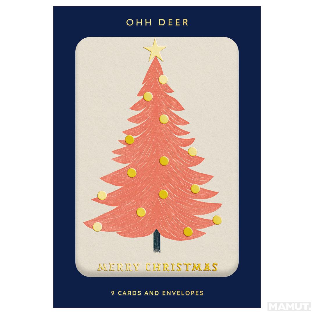 Set devet novogodišnjih i božićnih čestitki CHRISTMAS ICONS 