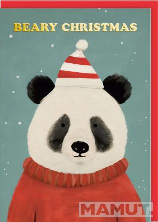 Set devet novogodišnjih i božićnih čestitki FESTIVE BEARS 