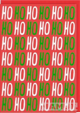 Novogodišnja čestitka HO HO HO 