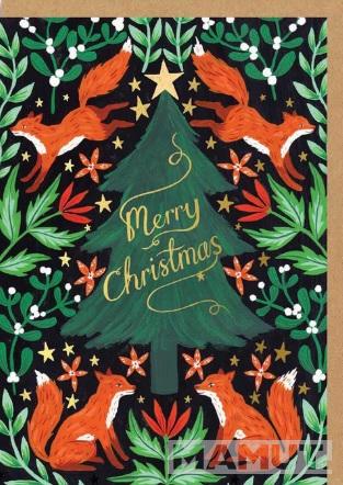 Novogodišnja čestitka BOŽIĆNO DRVCE 