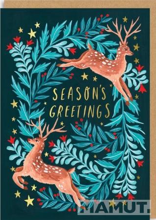Novogodišnja čestitka DEER SEASONS 