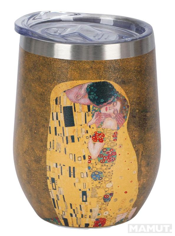 Putna šolja od nerđajućeg čelika KISS CLASSIC - KLIMT 