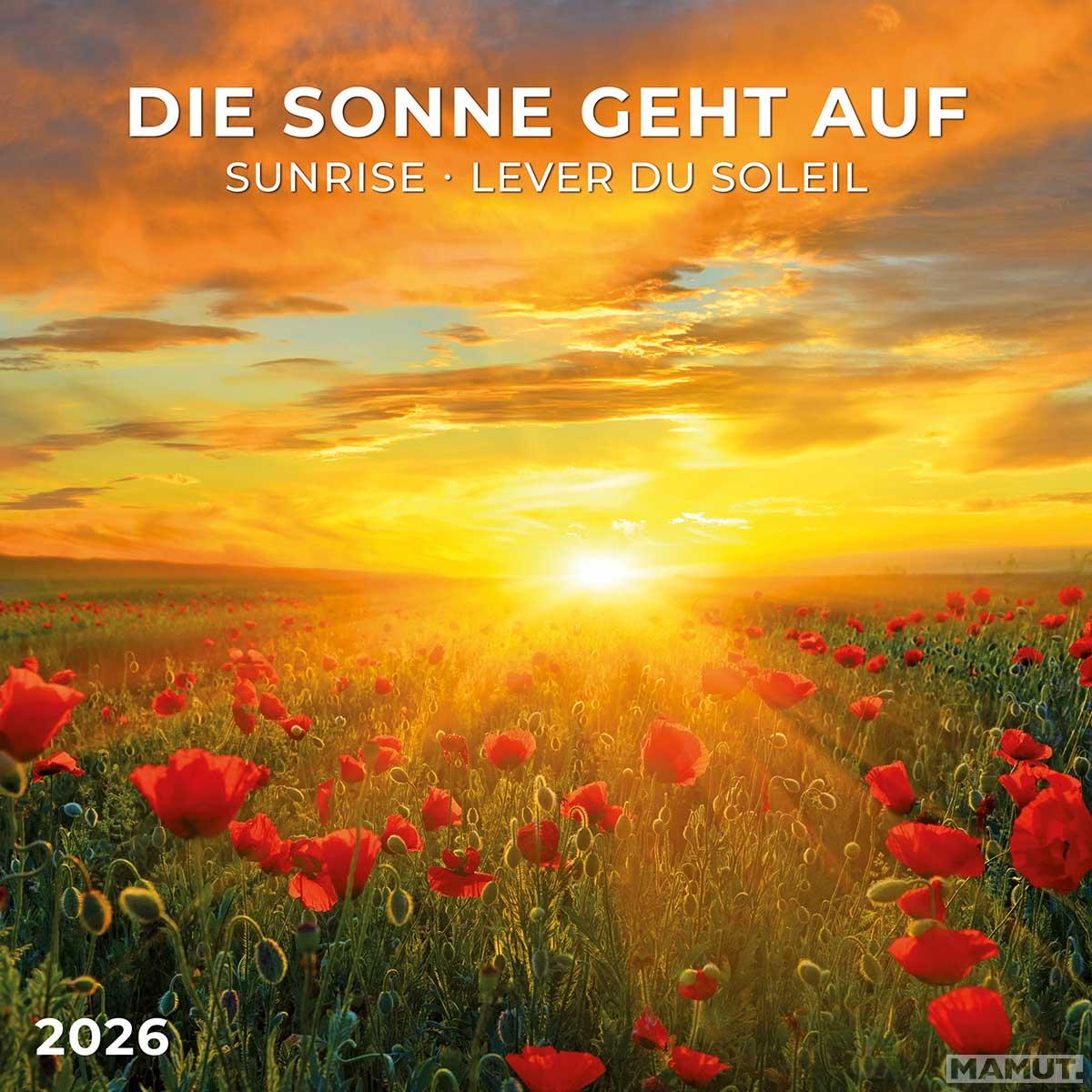 Zidni kalendar 2026 SUNRISE 