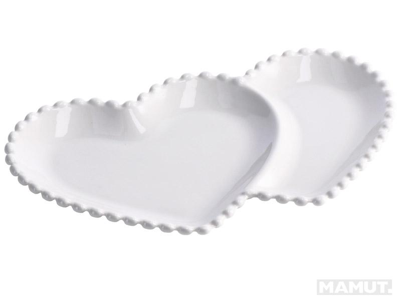 Tanjir u obliku srca 31x18,5cm 
