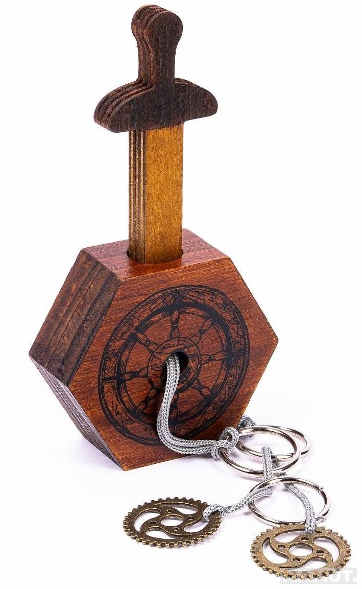 IQ puzzle ALEXANDER THE GREATS GORDION KNOT