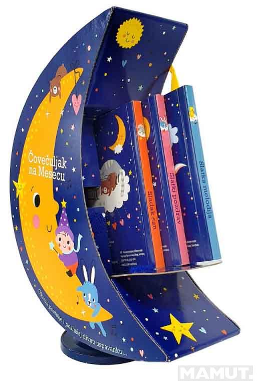 ČOVEČULJAK NA MESECU - MUZIČKA KUTIJA SA 3 SLIKOVNICE 