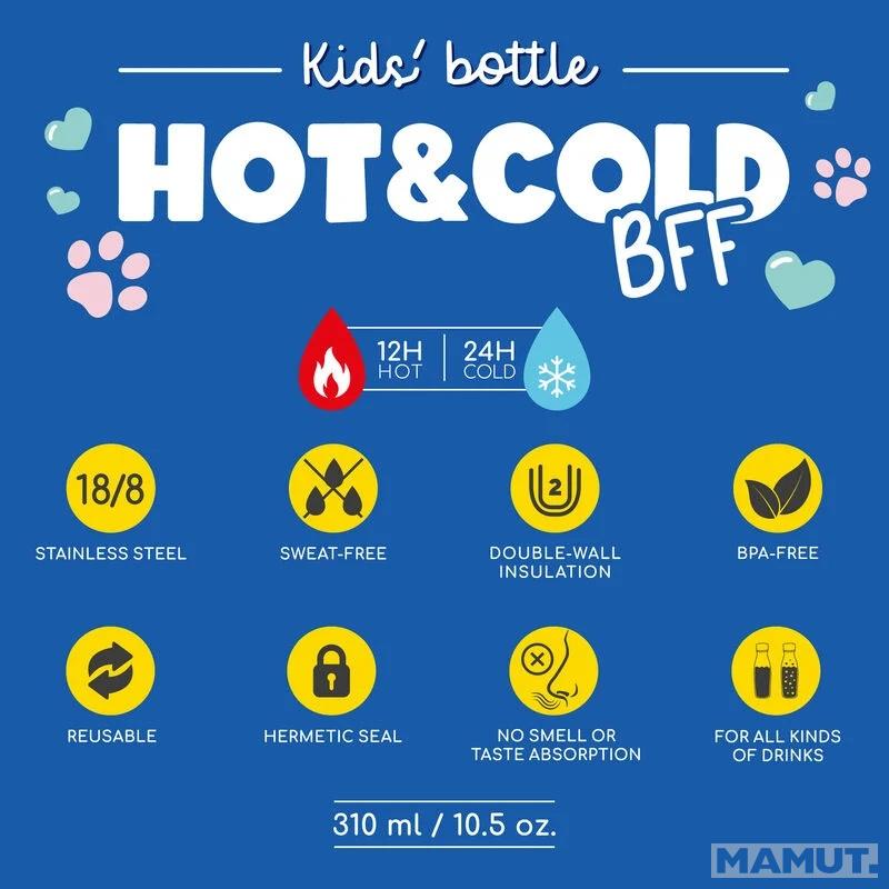 Mini termos 310ml HOT&COLD Panda 