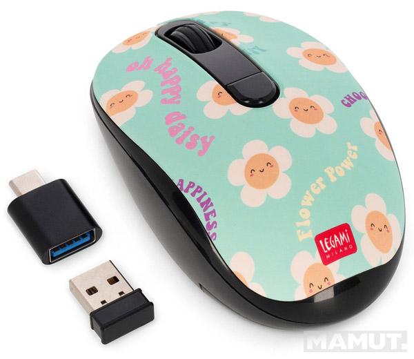 Bežični miš ZELENI - BELE RADE 