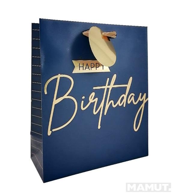 Ukrasna kesa NAVY BIRTHDAY M 