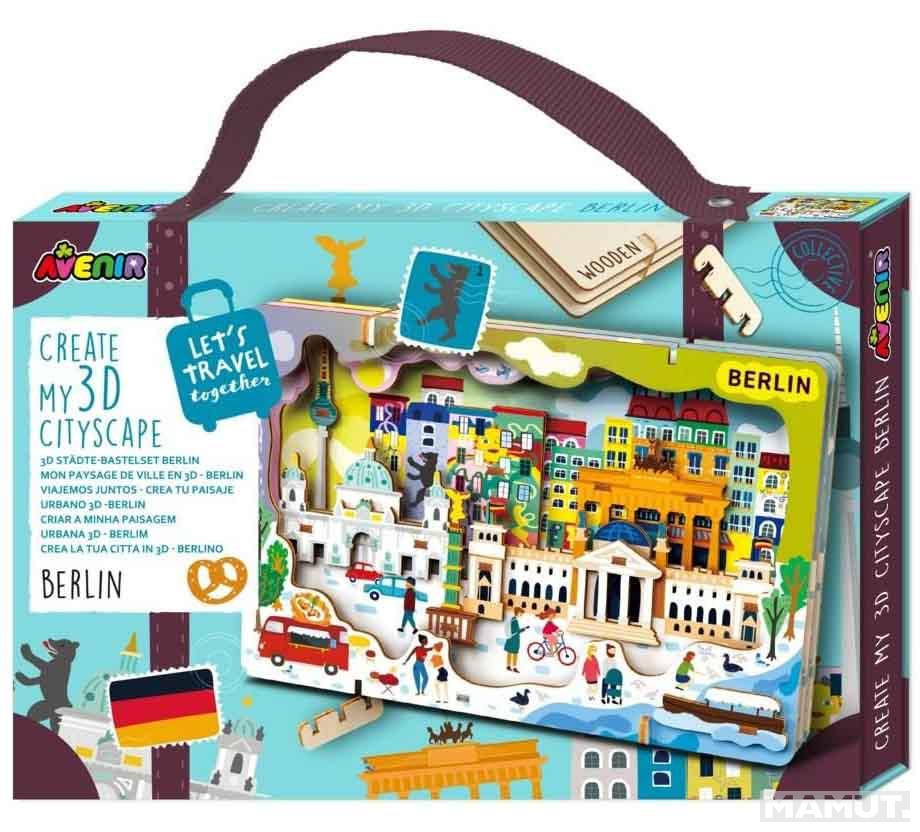 Kreativni set LET'S TRAVEL TOGETHER 3D BERLIN 