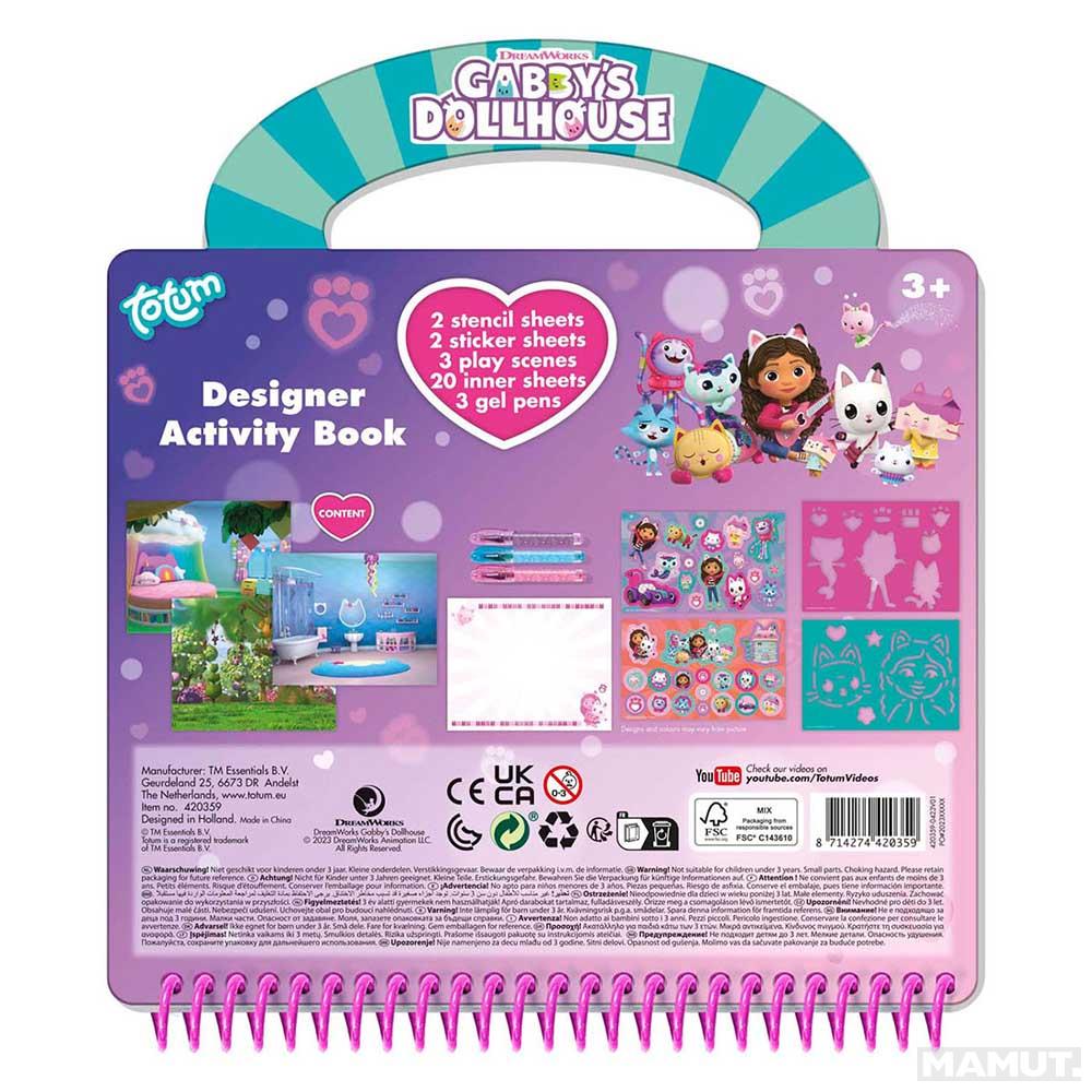 Knjiga aktivnosti za decu GABBY 