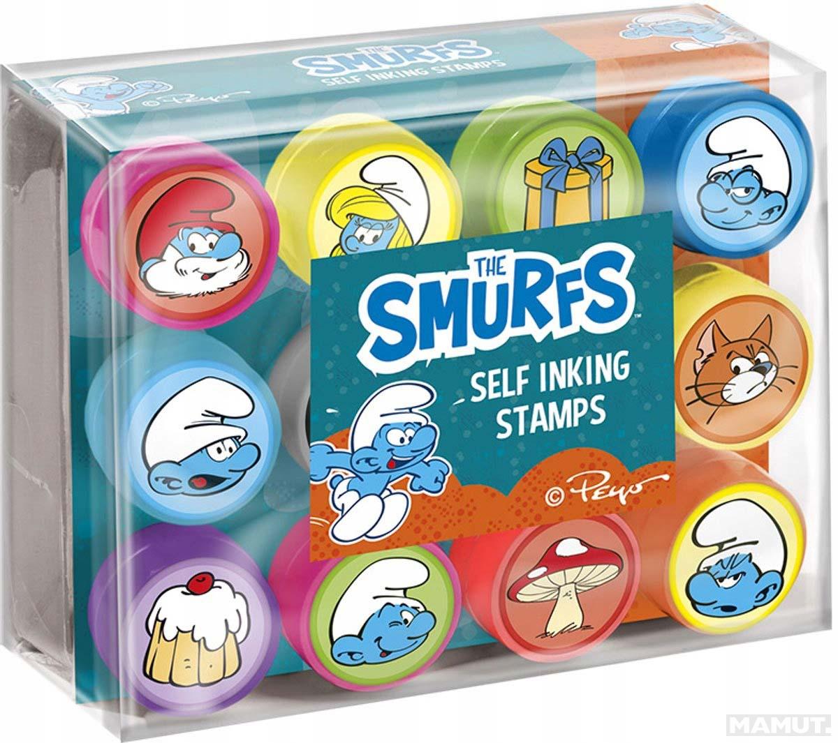 Set pečata ŠTRUMPFOVI 12 kom 