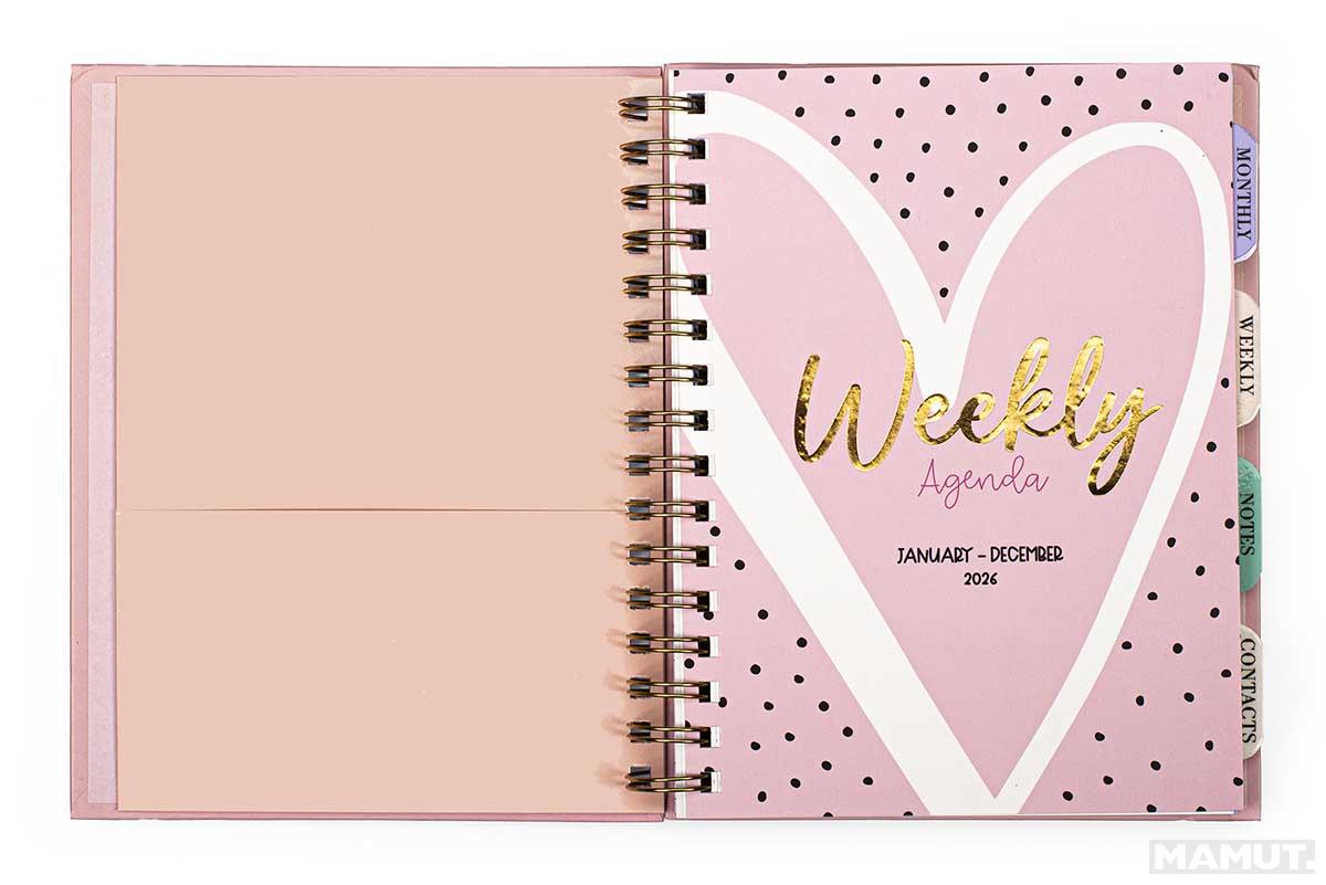 Agenda sa olovkom 2026 (12m) POSH&POP Make It Happen 