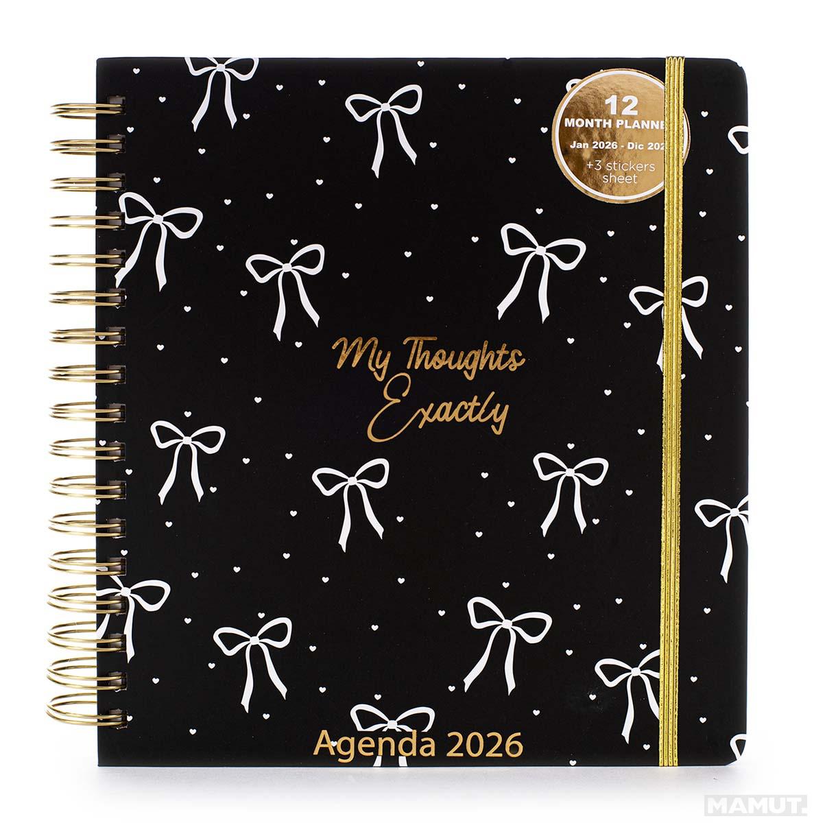 Agenda sa olovkom 2026 (12m) POSH&POP My Toughts 