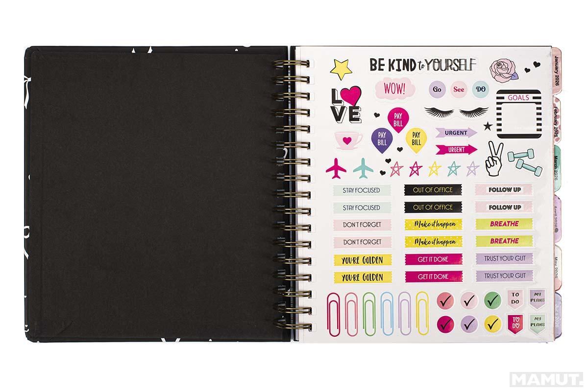 Agenda sa olovkom 2026 (12m) POSH&POP My Toughts 