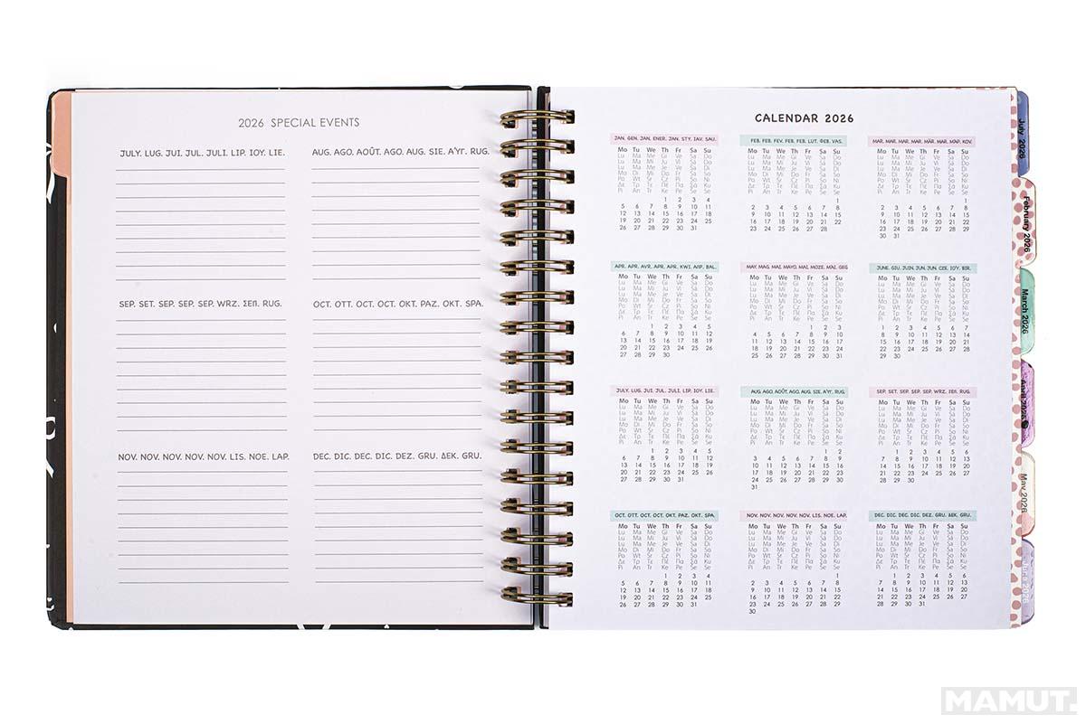 Agenda sa olovkom 2026 (12m) POSH&POP My Toughts 